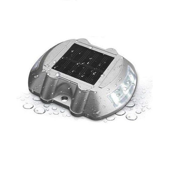 Dock Hardware Solar LED Boat Dock Light - Low Profile Design