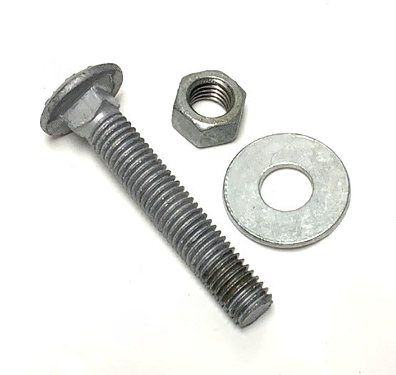 1/2" x 3" Galvanized Carriage Bolt Set GCB-1230 with washer and nut