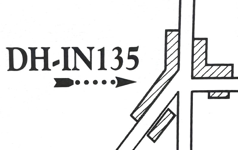 135 degree dock angle bracket 8x5