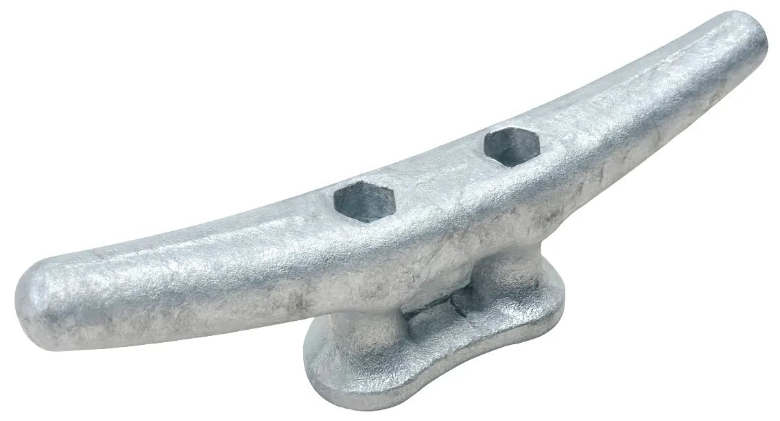Dock Hardware DH-MC08 8-inch galvanized iron dock cleat 8" cast iron dock cleat hot-dip galvanized marine hardware