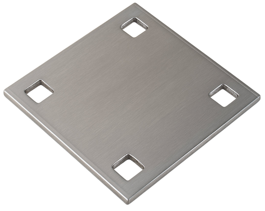 stainless steel dock backer plate 5x5