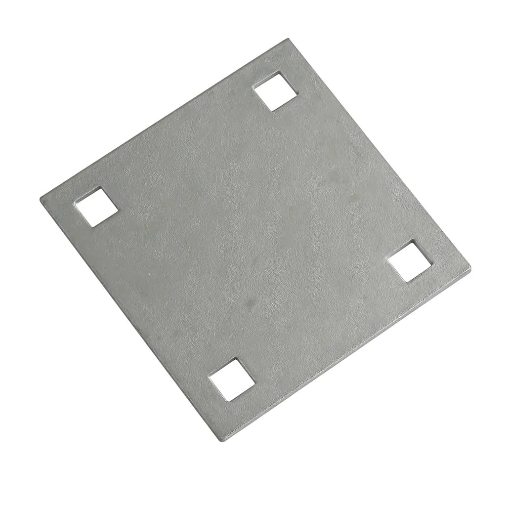 Dock Hardware DH-B Backer Plate on White Background.