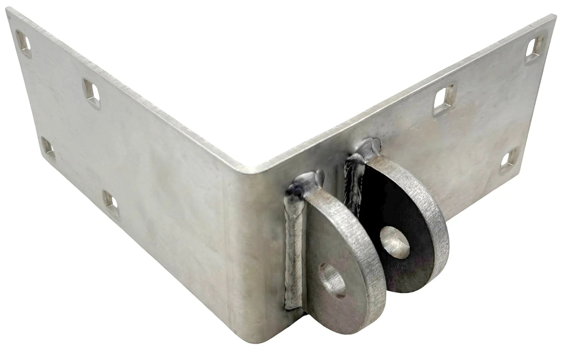 dock hardware stainless female corner bracket with welded ears