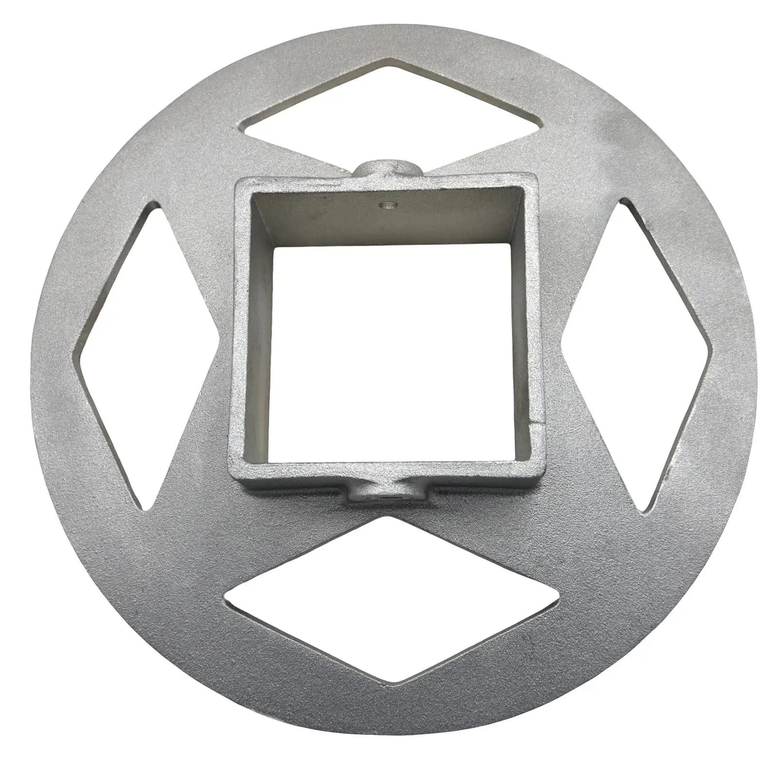 Dock Hardware DH-WMUDF Wood Mud Foot Base Plate front view