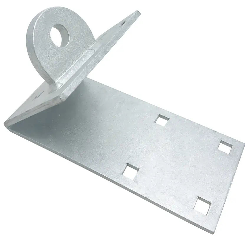 45 degree dock corner male angle bracket 12x8 legs galvanized steel_2