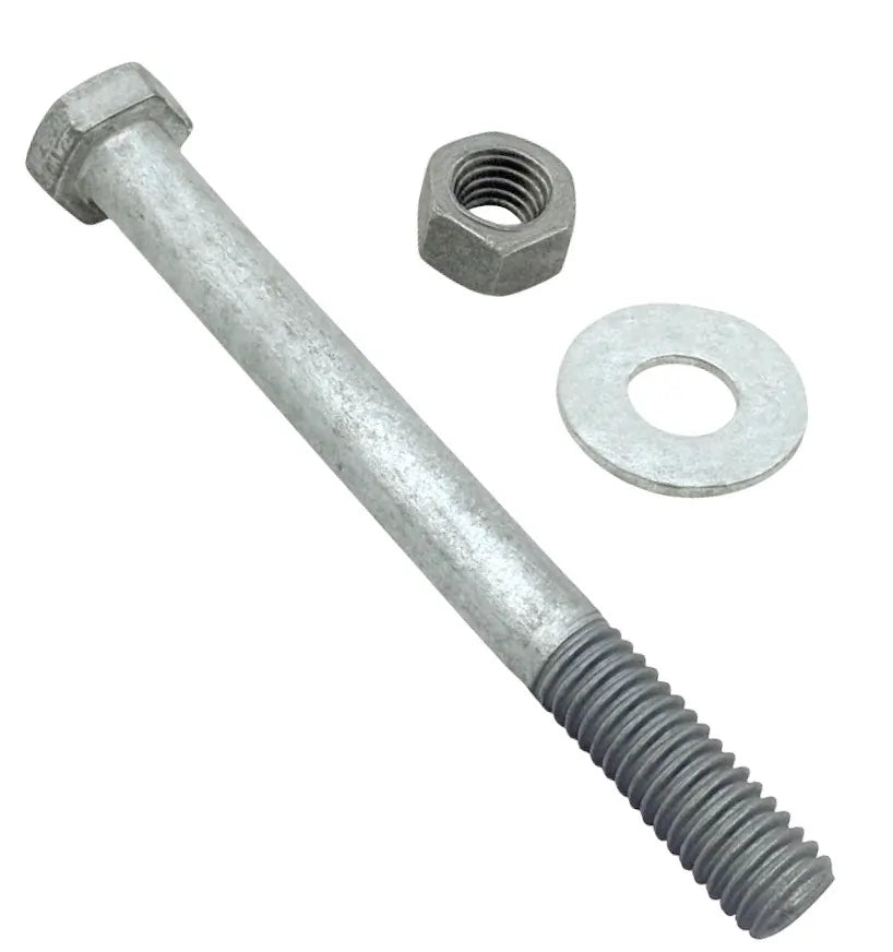 Galvanized Hex Bolt Set GHMB- with washer and nut