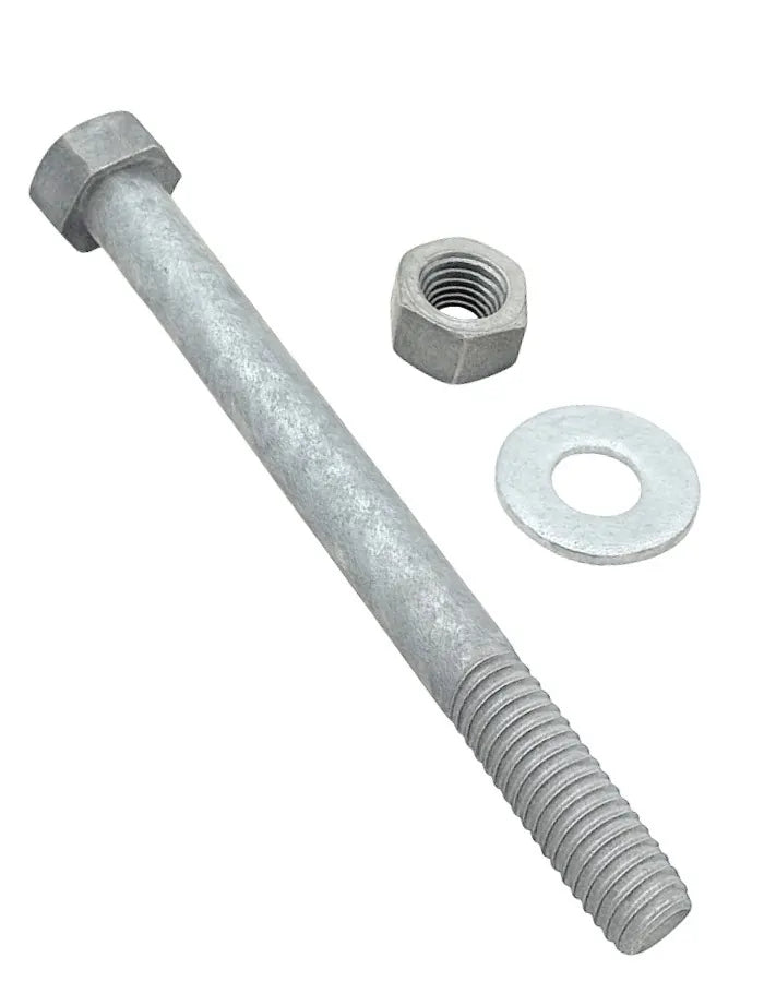 Galvanized Hex Bolt Set GHMB- with washer and nut