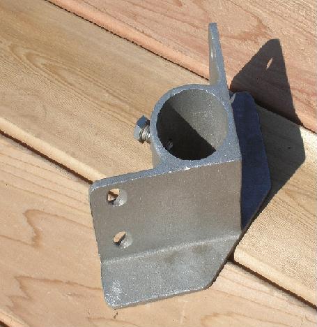 Dock Hardware DH-PCB2.0 2" Pipe Corner Bracket for dock frames