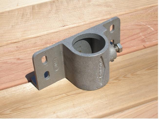 Dock Hardware DH-PSB2.0 2" Pipe Side Bracket for dock stability