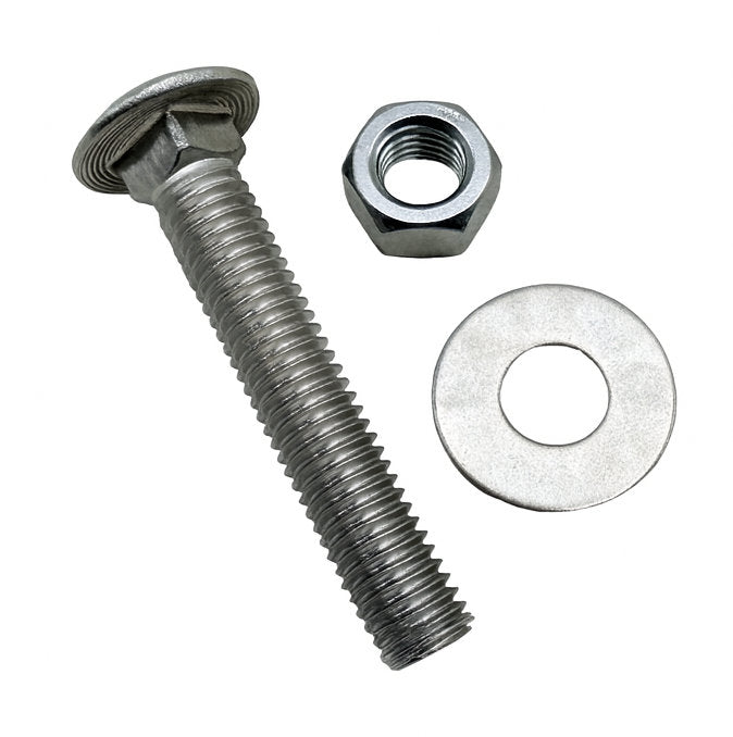 dock hardware SCB-1230 carriage bolt with nut and washer