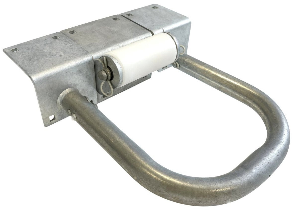 Dock pile hoop assembly fits 8 inch pilings 10 inch id