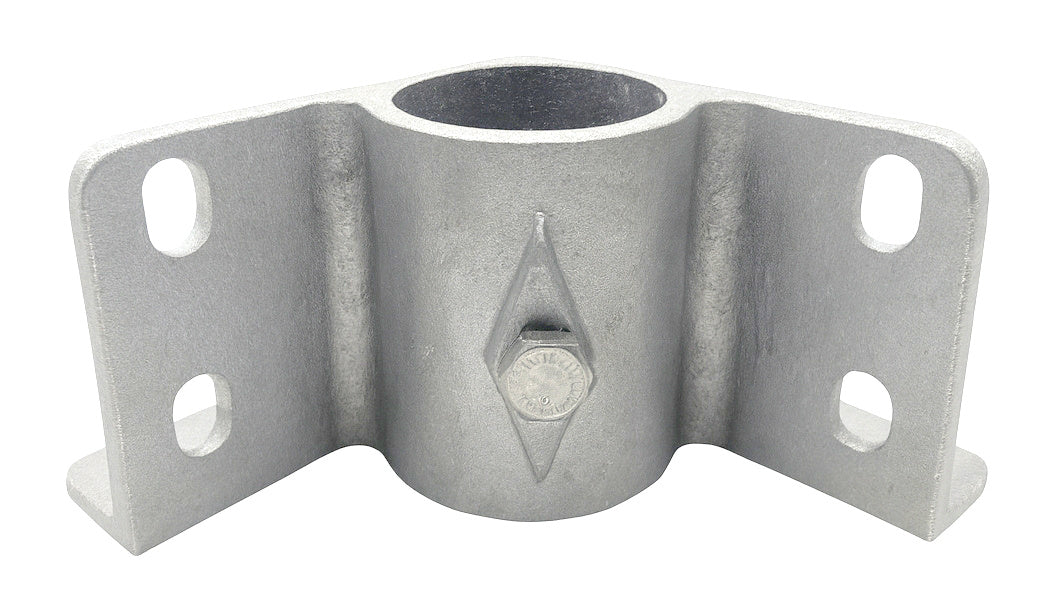 Dock Hardware DH-PCB1.5 1.5" Pipe Corner Bracket for dock frames front view