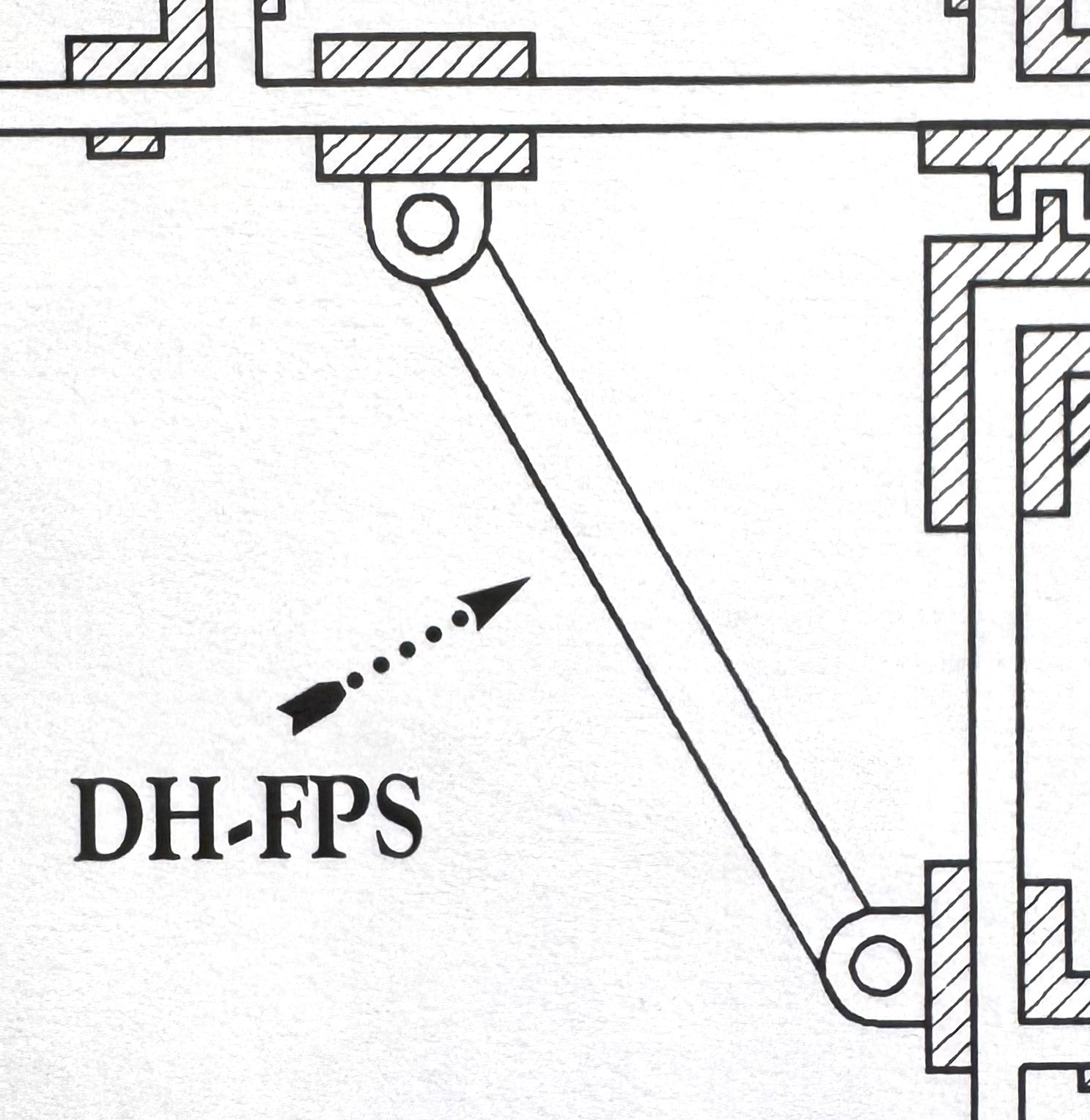 floating dock finger pier stabilizer bracket