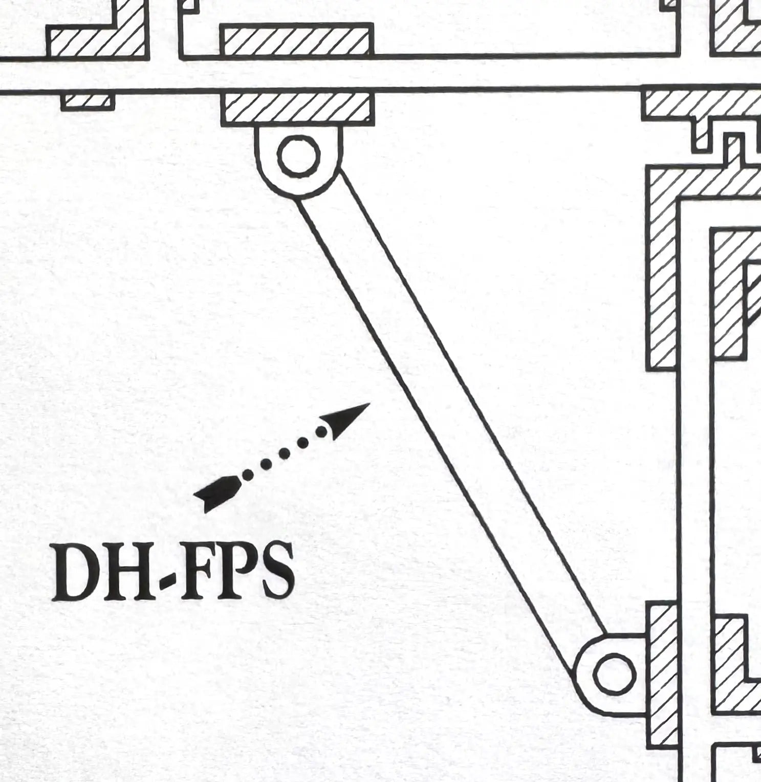 floating dock finger pier stabilizer bracket