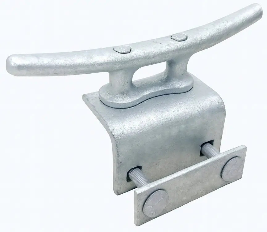 Dock Hardware DH-MC10-SET 10 inch galvanized cleat set with mounting hardware 10" assembled