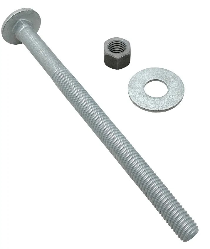 1/2" x 7" Galvanized Carriage Bolt Set GCB-1270 with washer and nut