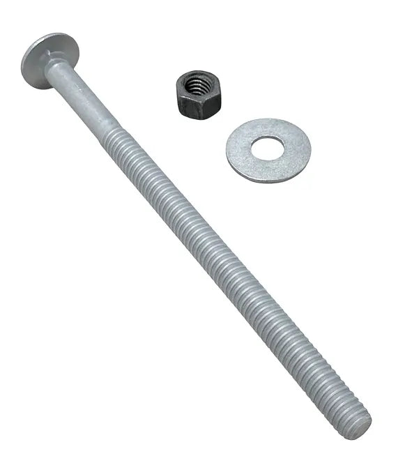 1/2" x 8" Galvanized Carriage Bolt Set GCB-1280 with washer and nut