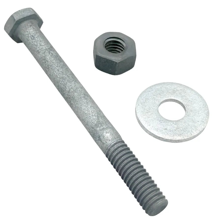Galvanized Hex Bolt Set GHMB- with washer and nut