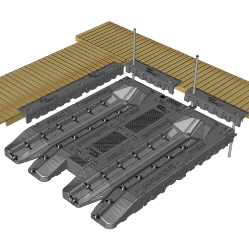 Permaport Xpress with dock 