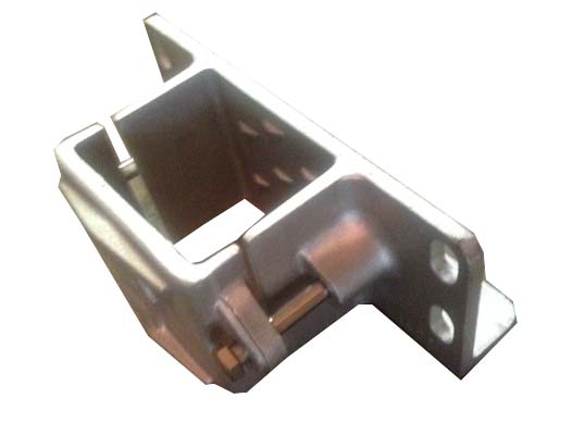 The Post Side Brackets are used with 4x4's.  Bracket can be used for attaching posts to dock or for mounting handrails.